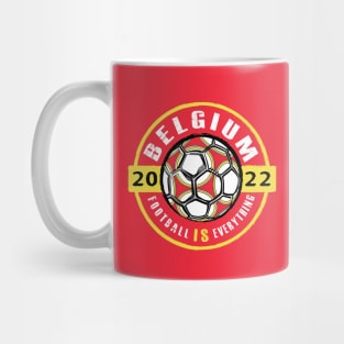 Football Is Everything - Belgium 2022 Vintage Mug